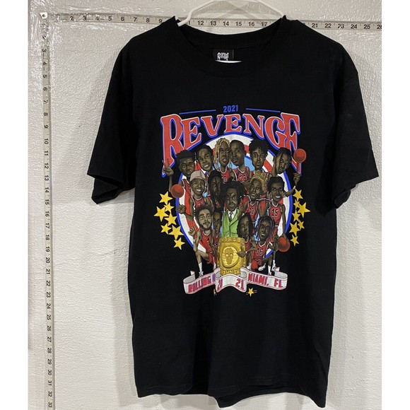 2021 Revenge Rolling Loud Double Sided Character T Shirt Size Large Made In USA - Picture 1 of 10
